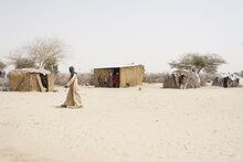 Nouveaux déplacés au lac Tchad. Photo: PAM/Maria Gallar